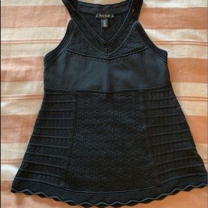 White House Black Market halter knit top